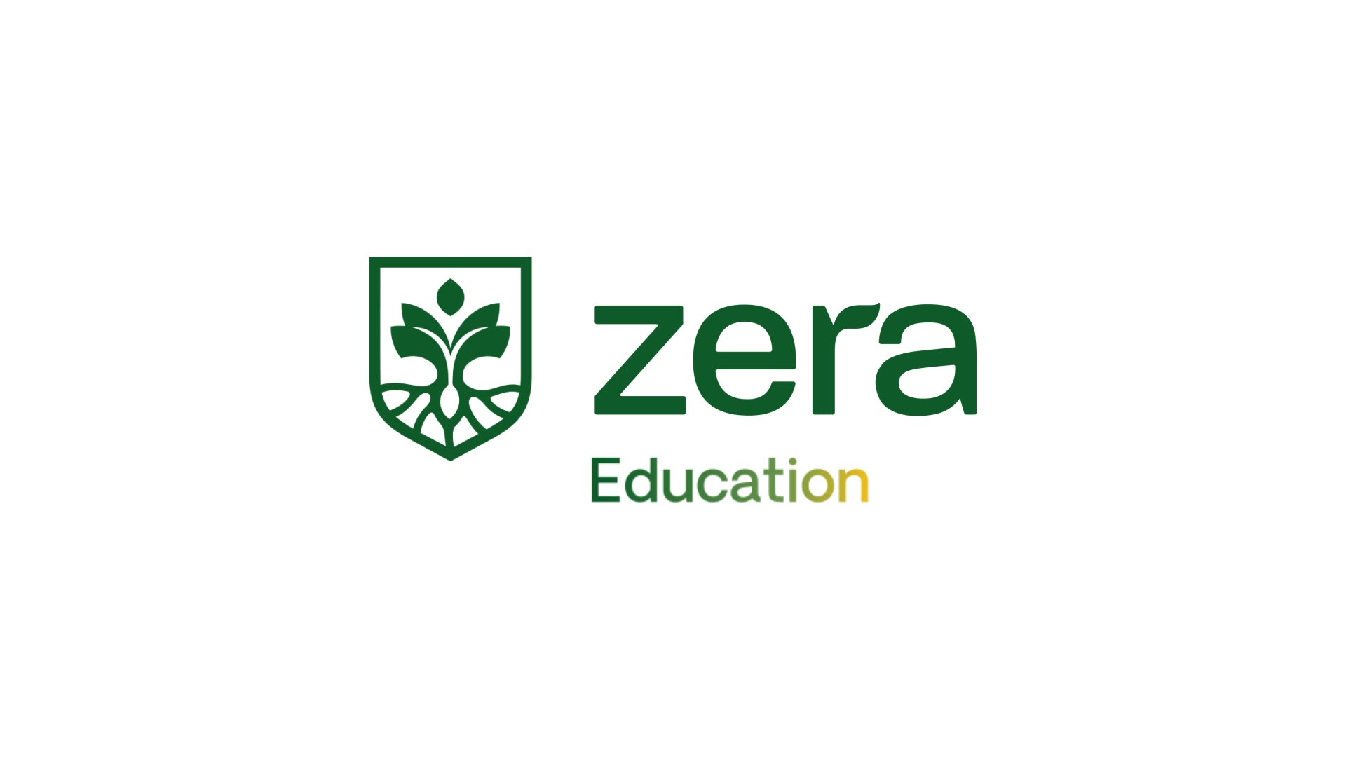 Zera Education logo animation